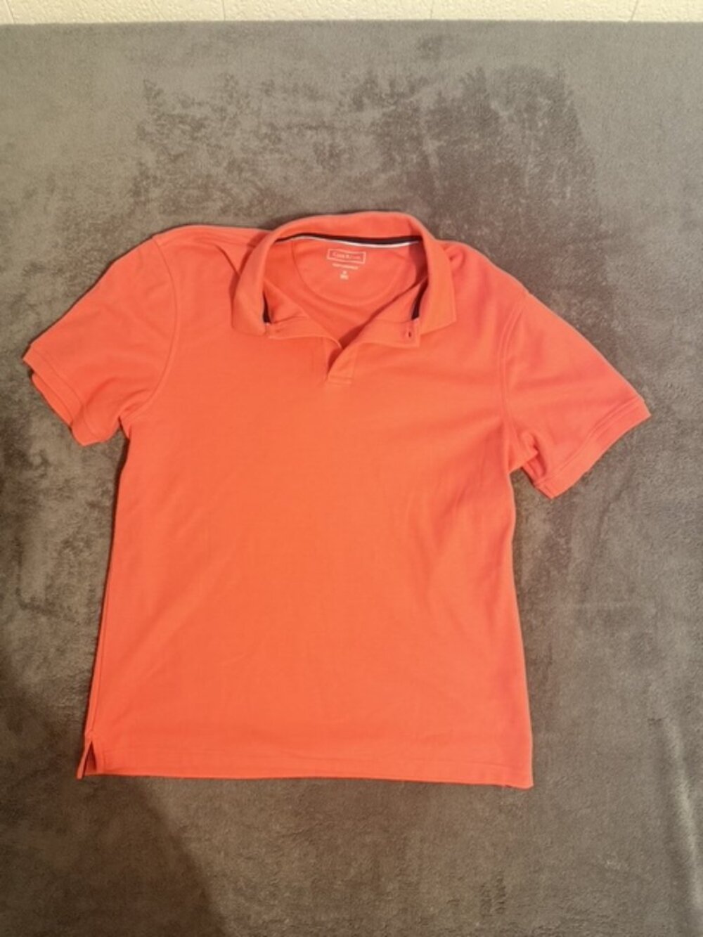 Club Room Performance Polo Mens M Coral Short Sleeve Golf